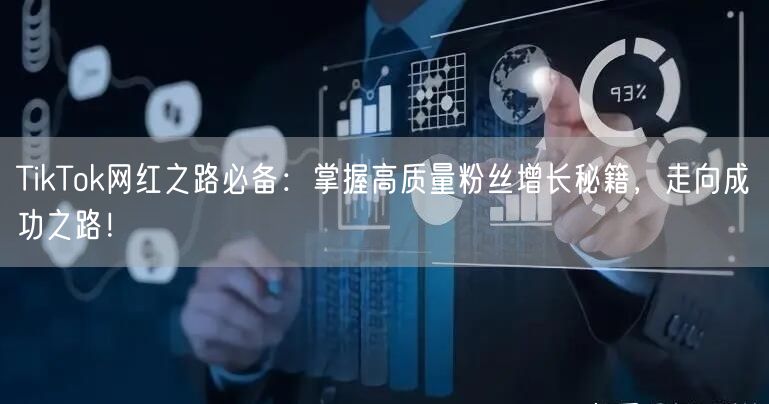 TikTok网红之路必备：掌握高质量粉丝增长秘籍，走向成功之路！