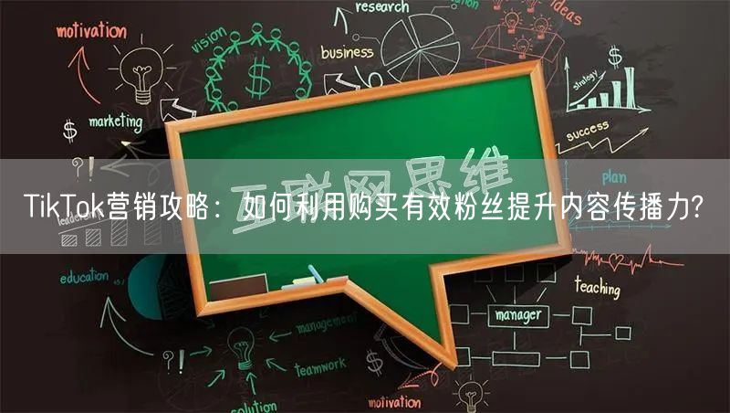 TikTok营销攻略：如何利用购买有效粉丝提升内容传播力?