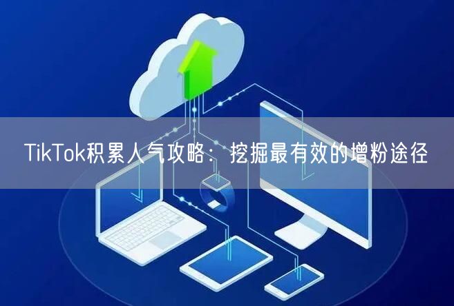 TikTok积累人气攻略：挖掘最有效的增粉途径