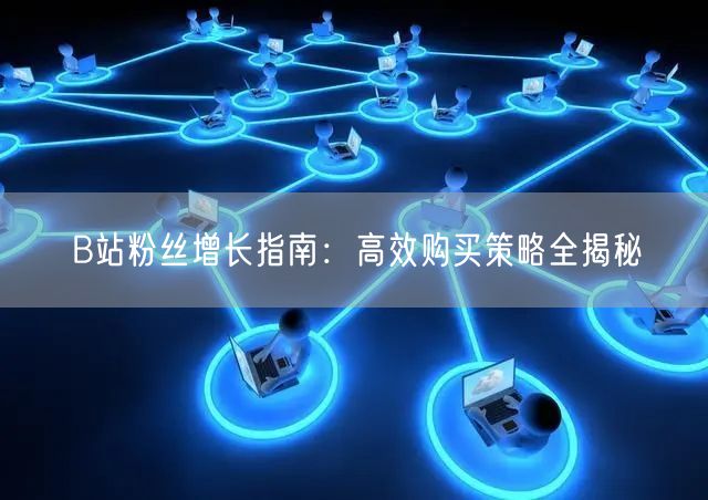 B站粉丝增长指南：高效购买策略全揭秘