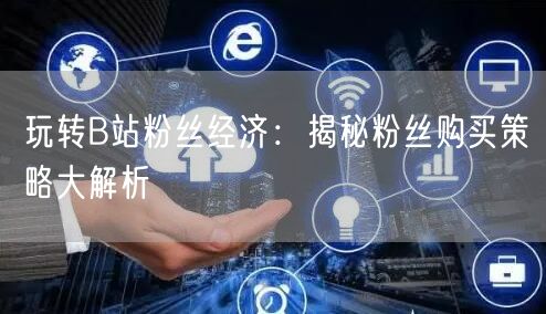 玩转B站粉丝经济：揭秘粉丝购买策略大解析