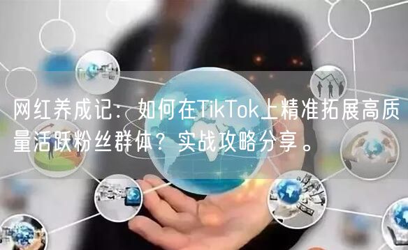 网红养成记：如何在TikTok上精准拓展高质量活跃粉丝群体？实战攻略分享。