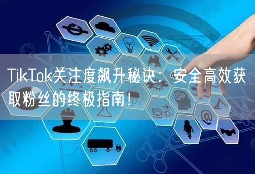 TikTok关注度飙升秘诀：安全高效获取粉丝的终极指南！