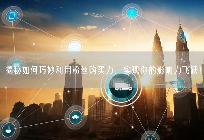 揭秘如何巧妙利用粉丝购买力，实现你的影响力飞跃！
