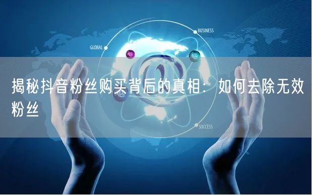 揭秘抖音粉丝购买背后的真相：如何去除无效粉丝