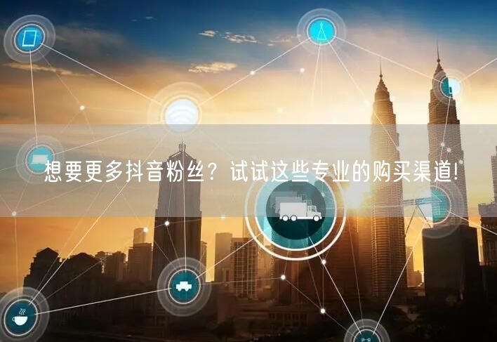 想要更多抖音粉丝？试试这些专业的购买渠道!