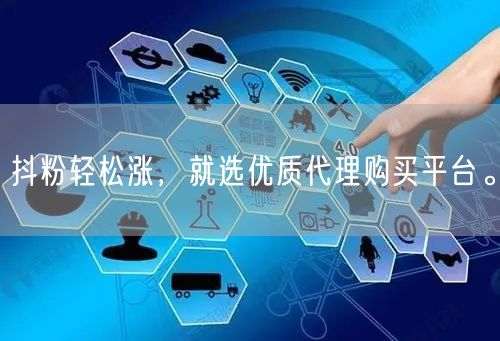 抖粉轻松涨，就选优质代理购买平台。