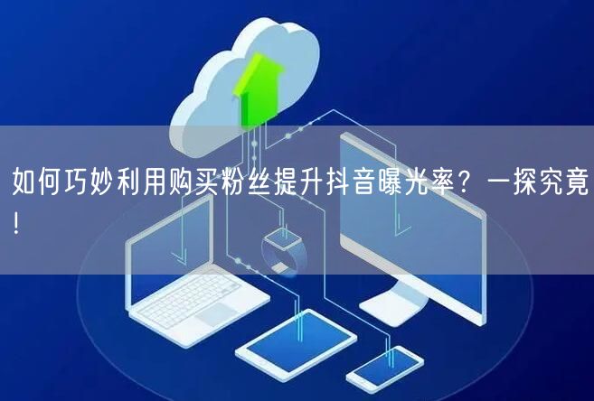 如何巧妙利用购买粉丝提升抖音曝光率？一探究竟！