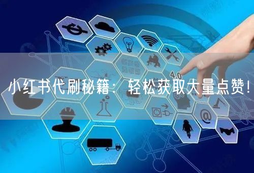 小红书代刷秘籍：轻松获取大量点赞！