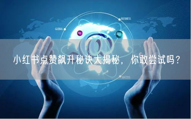 小红书点赞飙升秘诀大揭秘，你敢尝试吗？
