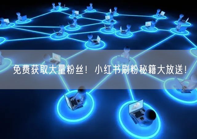 免费获取大量粉丝！小红书刷粉秘籍大放送！