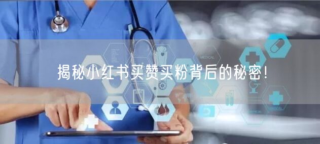 揭秘小红书买赞买粉背后的秘密！